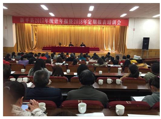 新平县统计局召开2017年统计年报.jpg