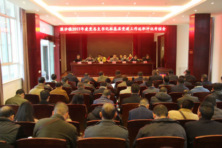 漠沙镇召开2017年度党总支书记抓基层党建工作述职评议考核会.jpg 漠沙镇召开2017年度党总支书记抓基层党建工作述职评议考核会.jpg