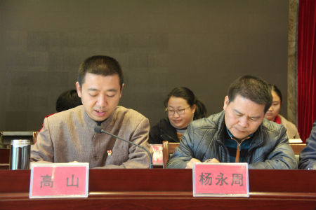 镇党委书记高山主持会议并作讲话.jpg 镇党委书记高山主持会议并作讲话.jpg