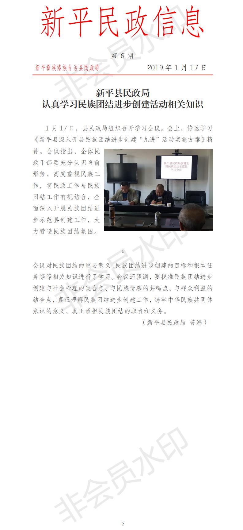 第6期  新平县民政局认真学习民族团结进步创建活动相关知识.jpg