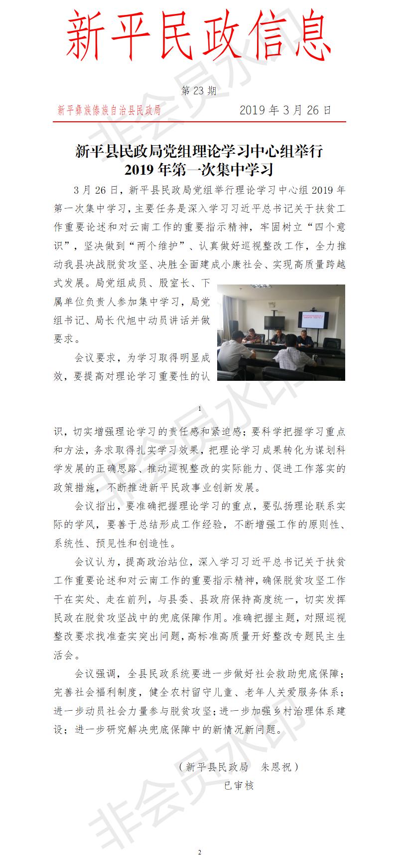 第23期  新平县民政局党组理论学习中心组举行2019年第一次集中学习.jpg
