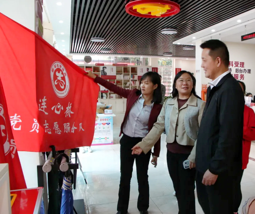 省文明办督导组到锦秀社区调研新时代文明实践站工作情况1.png