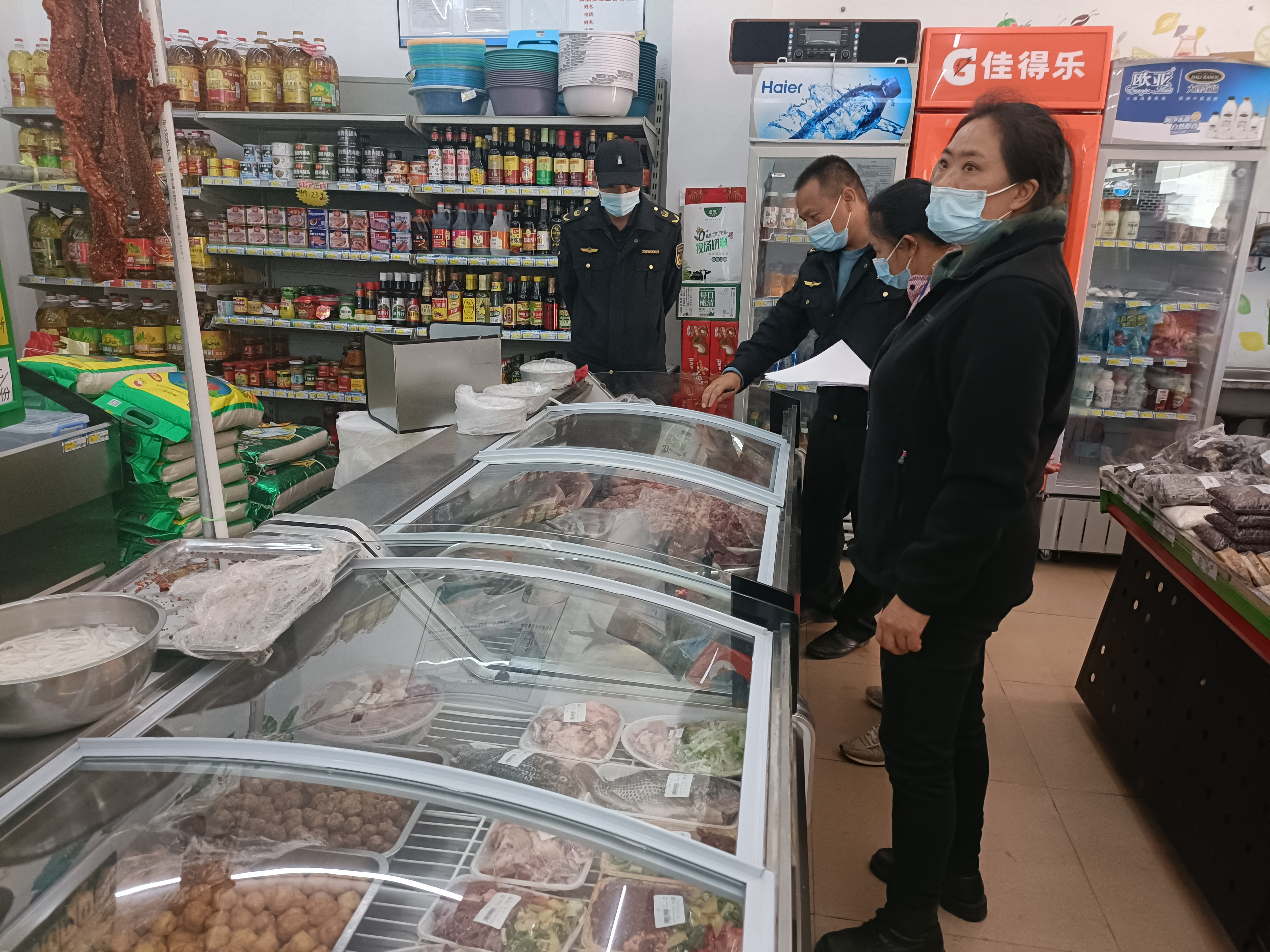 战疫情稳物价！古城街道市场管理所在行动2.png