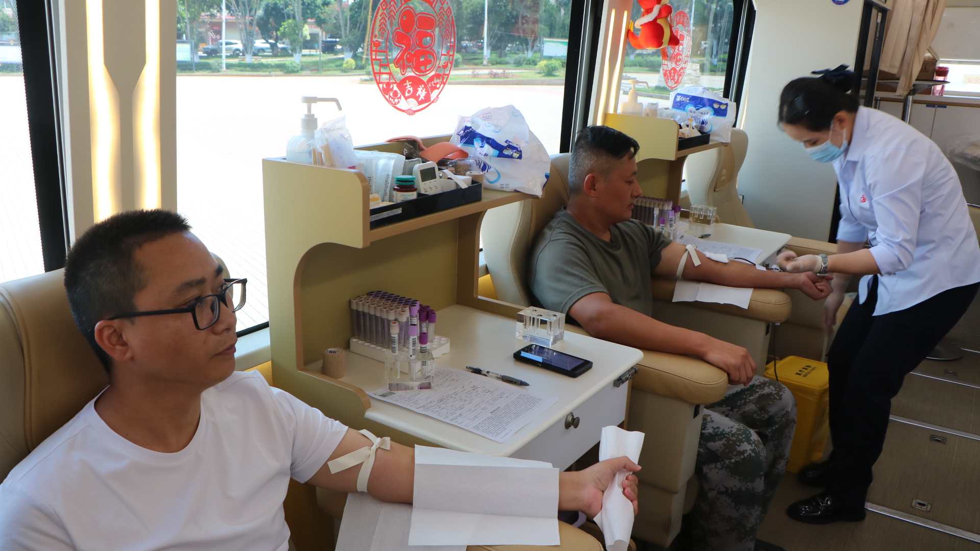 16传递爱心，为生命“加油” 扬武镇开展无偿献血公益活动.JPG