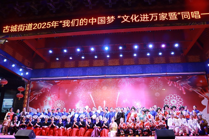 古城街道文化惠民演出圆满落幕 歌舞传情暖民心3.JPG 古城街道文化惠民演出圆满落幕 歌舞传情暖民心3.JPG